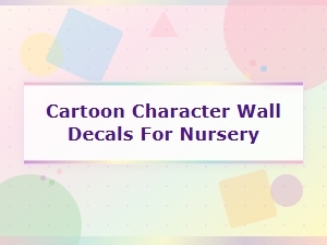 Adorable Cartoon Wall Decals for Your Nursery
